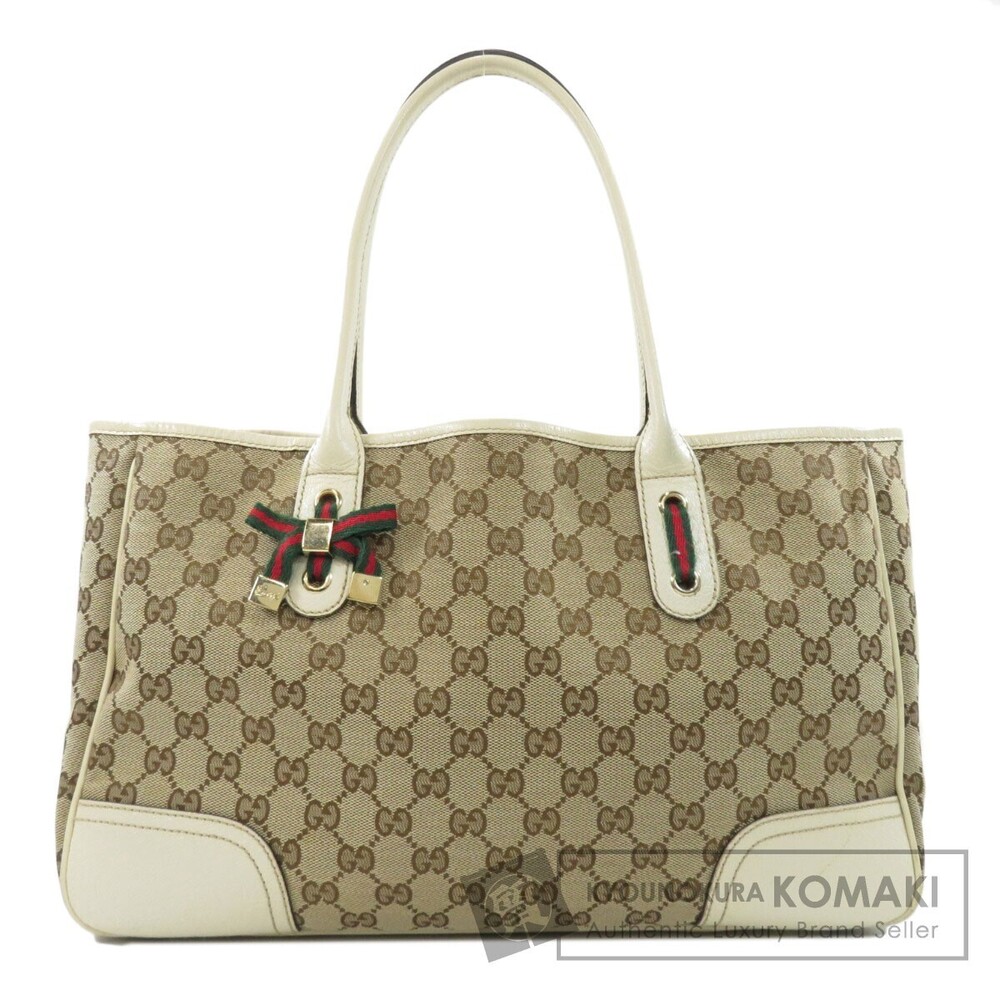 Gucci Princy GG Sherry Tote Bag Canvas